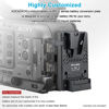 Picture of kocackoo Fully decoded V-Mount Battery to BP-U Series Battery Conversion Adapter Plate for Sony ILME-FX6/FX6VK，PXW-Z190/FS5/Z280/Z190 Camcorders, etc.