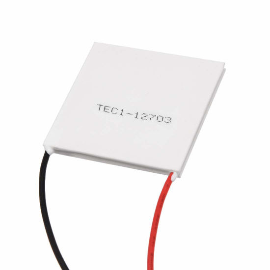 Picture of Lheng Semiconductor Refrigeration Tablets TEC1-12703 12V 3A Heatsink Thermoelectric Cooler Cooling Peltier Plate Module 40x40MM