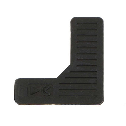 Picture of (2pcs) L Rubber Bottom Cover Terminal Cap Power Back Cover Replacement for Nikon D700 D300 D300S Digital Camera Repair Part
