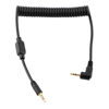 Picture of 2.5mm to P1 Camera Shutter Release Cable Remote Control Cord Speedlight Flash Trigger Connect Spring Coiled Wire Cord for Panasonic Lumix GX8 GX7 FZ2500 FZ2000 FZ1000 II FZ300 FZ100