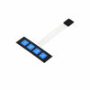 Picture of 2PCS 1x4 Matrix Array 4 Key Membrane Switch Keypad Keyboard 4 Keys