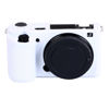 Picture of Pocoukate Camera Case for Sony ZV-E10 / ZV-E10L, Vlog Style Alpha ZV-E10 ZV-E10L Digital Camera Anti-Scratch Slim Fit Soft DSLR Camera Sleeve with Screen Protector (White)