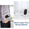 Picture of ESR Slim Mouse Holder, Case for Magic Mouse, with Reusable Adhesive, No Glue Residue, Compact Elastic Pouch/Carrying Sleeve, Can Be Attached to iPad or MacBook, Black