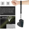 Picture of Hargedis Camera Wrist Strap, Hand-Woven Paracord Camera Hand Strap High-end and Secure Universal Adjustable, Suitable for Canon Sony Nikon Panasonic Fujifilm Olympus (Black)