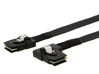 Picture of MITATTOK Mini SAS Cable, SFF-8087 to SFF-8087 Straight to Left Angle High-Speed Data Transfer for SAS/RAID Controllers, Backplanes, and Servers, 2FT