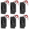 Picture of XIITIA 6pcs Speakers 3 Watt 4 Ohm Mini Speaker 4ohm 3w Loundspeaker Micro Speaker with JST-PH2.0 Interface Compatible with Small Electronic Projects