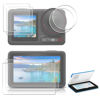Picture of JJC (2 Pack) DJI Osmo Action 5 Pro Screen Protector, 9H Ultra Clear Tempered Glass Lens Protector + LCD Display Film for Osmo Action 5 Pro, 0.3mm Anti-Fingerprint Anti-Scrach Camera Protector Cover