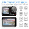 Picture of JJC (2 Pack) DJI Osmo Action 5 Pro Screen Protector, 9H Ultra Clear Tempered Glass Lens Protector + LCD Display Film for Osmo Action 5 Pro, 0.3mm Anti-Fingerprint Anti-Scrach Camera Protector Cover