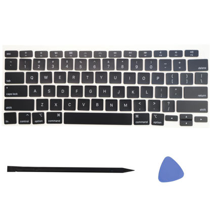 Picture of Replacement Keyboard Full Set of Keycaps Keys and Tool Fit for MacBook Air 13.3" Model A2179 MWTJ2LL/A MVH22LL/A MWTL2LL/A EMC 3302 Model A2337 MGN63LL/A MGN73LL/A(M1) EMC 3598 2020 Year (A2179)