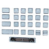Picture of Replacement Keyboard Full Set of Keycaps Keys and Tool Fit for MacBook Air 13.3" Model A2179 MWTJ2LL/A MVH22LL/A MWTL2LL/A EMC 3302 Model A2337 MGN63LL/A MGN73LL/A(M1) EMC 3598 2020 Year (A2179)