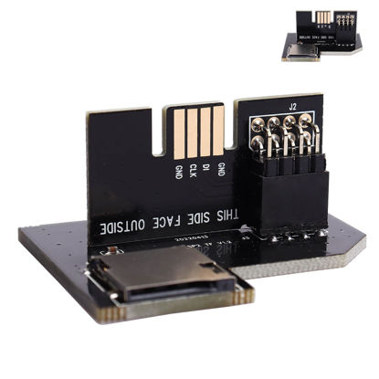 Picture of IKPEK 2pcs Micro SD Card Reader for Gamecube Serial Port 2, TF Card Adapter for SD2SP2 Pro