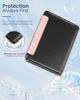 Picture of MoKo Case for All-new 7"Kindle Paperwhite 12th Gen 2024&Kindle Colorsoft Signature Edition 2024,Ultra Clear Soft Flexible Transparent TPU Back Cover Light Shell with Auto Wake/Sleep,Glitter Light Pink