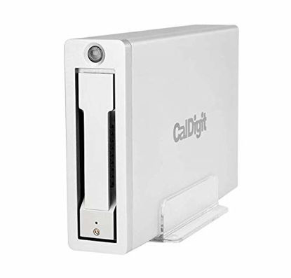 Picture of CalDigit AV Pro 2 Storage Hub USB C External Hard Drive - Charge up to 30W, Compatible with USB-C and Thunderbolt Type-C Computers (0TB Enclosure Kit)
