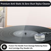 Picture of Turntable Stylus Clean Gel - Premium Anti-Static & Zero-Dust Stylus Cleaner, Dirt and Debris Dry Cleaning Mixture for Vinyl Record Player Needle (White)