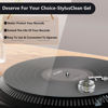 Picture of Turntable Stylus Clean Gel - Premium Anti-Static & Zero-Dust Stylus Cleaner, Dirt and Debris Dry Cleaning Mixture for Vinyl Record Player Needle (White)
