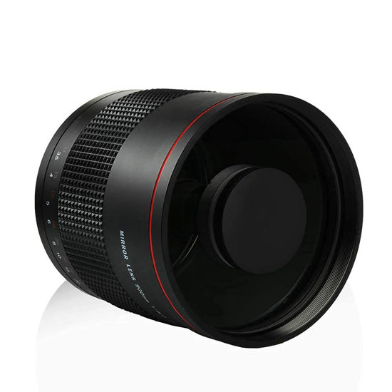 Picture of JINTU 900mm F8.0 MF Mirror Telephoto Lens Compatible with Canon EOS 4000D 2000D 1000D 80D 90D 60D 70D 5D IV III 6D II 7D II Rebel T3, T3i, T5, T5i, T6i, T6s, T7, T7I, T8I SL3 750D 550D SLR Cameras
