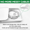 Picture of BELIEFLUO Outlet Shelf Holder, Bathroom Decor with Built-in Cable Management,A Space Saving Solution for Homepod Mini,Google Home/Echo/Smart Speakers/Electric Toothbrush/Cell Phone (Universal)…