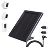 Picture of BOBUY Solar Panel Charger for Ring Cameras, 5V Solar Charger, Compatible with Ring Spotlight Cam/Ring Stick Up Cam and Outdoor Wireless Security Camera/Doorbell Batteries, 16.4ft Cable (1 Pack, Black)