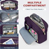 Picture of NEWHEY Laptop Bag 17.3 Inch Laptop Briefcase for Women Men Waterproof Shoulder Messenger Bag Large Computer Bag for Business Office Work College, Purple