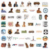 Picture of Outer Ban_ks Vinyl Stickers 101 Pcs Party Supplies Vinyl Waterproof Sticker Aesthetic Stickers Mobile Phone Stickers for Phone Case Laptop Water Decoration(Outer Ban_ks Tv)
