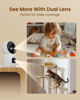 Picture of Anlapus 2 x C528 4MP Dual Lens(2MP+2MP) Indoor Security Camera with Motion Detect, Auto Track, Plug-in, 360° WiFi Pan/Tilt Camera, 2.4GHz WiFi, Two-Way Talk, Light & Siren Alert, SD Card Not Include