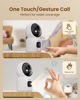 Picture of Anlapus 2 x C528 4MP Dual Lens(2MP+2MP) Indoor Security Camera with Motion Detect, Auto Track, Plug-in, 360° WiFi Pan/Tilt Camera, 2.4GHz WiFi, Two-Way Talk, Light & Siren Alert, SD Card Not Include