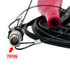 Picture of JIEYUEXIN Power Cable for Trimble 4700 4800 5700 5800 R6 R7 R8 R10,7 Pin to Alligator Clips GPS Power Cable for Trimble GPS RTK GNSS Receiver(46125-20)