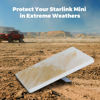 Picture of Zeroffi Starlink Mini Protective Cover, Starlink Mini Accessories Silicone Protective Case for Starlink Mini Dish