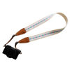 Picture of UNIKSTRAP Original Design Personalized Adjustable Camera Strap Embroidery Small Flowers On White, Fit for Canon Nikon Sony Olympus Interchangeable Lens Digital Camera/DSLR etc.