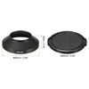 Picture of PATIKIL 40.5mm Lens Hood, Wide Angle Matte Surface Anti-Reflective Inside Hood with Cap and Cleaning Cloth for Camera Lens, Black for Nikon, for Fujifilm, for Pentax, for Leica