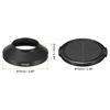 Picture of PATIKIL 49mm Lens Hood, Wide Angle Matte Surface Anti-reflective Inside Hood with Cap and Cleaning Cloth for Camera Lens, Black for Nikon, for Fujifilm, for Pentax, for Leica
