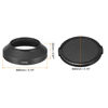 Picture of PATIKIL 55mm Lens Hood, Wide Angle Matte Surface Anti-Reflective Inside Hood with Cap and Cleaning Cloth for Camera Lens, Black for Nikon, for Fujifilm, for Pentax, for Leica