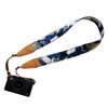 Picture of UNIKSTRAP Original Design Personalized Adjustable Camera Strap Chrysanthemum & Crane in Blue, Fit for Canon Nikon Sony Olympus Interchangeable Lens Digital Camera/DSLR etc.