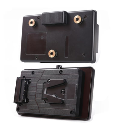 Picture of LSYRIA V-Lock V Mount to Gold Mount Battery Adapter Plate Converter Compatible with Anton-Bauer Sony HDV DSLR Rig Panasonic ARRI RED JVC Video (A-GP-S), for Battery Size from 100-120mm
