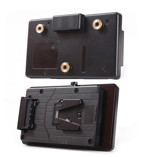 Picture of LSYRIA V-Lock V Mount to Gold Mount Battery Adapter Plate Converter Compatible with Anton-Bauer Sony HDV DSLR Rig Panasonic ARRI RED JVC Video (A-GP-S), for Battery Size from 100-120mm
