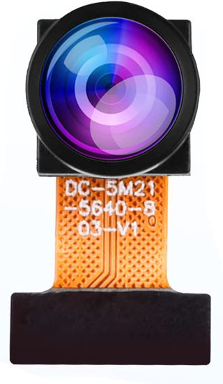 Picture of Aideepen OV5640 Camera Module 160° Wide Angle Lens 5 Megapixel Lens for ESP32 CAM