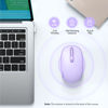Picture of TECKNET Wireless Mouse, 2.4G Quiet Computer Mouse with USB Receiver, 4 Buttons Portable Cordless Mice for Chromebook, Laptop, PC, Mac, 800/1200/1600 DPI - Purple