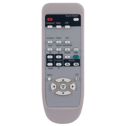 Picture of Allimity 1515069 151506800 Replaced Remote Control fit for Epson Projector EMP-7900 EMP-7950 EMP-830 EMP-835 EMP-7800 EMP-7850 EMP-1830 EMP-1815 EMP-8300