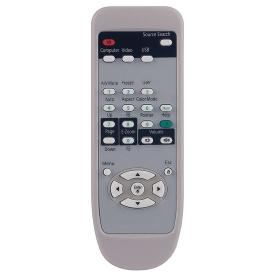 Picture of Allimity 1515069 151506800 Replaced Remote Control fit for Epson Projector EMP-7900 EMP-7950 EMP-830 EMP-835 EMP-7800 EMP-7850 EMP-1830 EMP-1815 EMP-8300