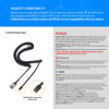 Picture of IPD IPH-165 Phone Headset with Noise Cancelling Microhone for Office and Call Center- Comapatible with Polycom VVX,Aastra,Avaya Digital, Nortel, Samsung,Mitel landline Phones