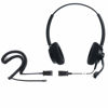 Picture of IPD IPH-165 Phone Headset with Noise Cancelling Microhone for Office and Call Center- Comapatible with Polycom VVX,Aastra,Avaya Digital, Nortel, Samsung,Mitel landline Phones