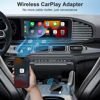 Picture of Wireless Carplay Adapter for iPhone [Apple MFi Certified] 2025 Upgraded Converts Wired to CarPlay Wireless Adapter for Apple Car Play Wireless Adapter Compatible with iPhone iOS 10+ and Cars from 2015