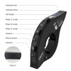 Picture of EJEAS EUC Remote Control for Motorcycle Helmet Bluetooth Intercom with Bluetooth 5.1 and IP65 Waterproof, Easy to Install on Motorcycle Handlebar and Suitable for V6PRO/V4 Plus/Q2/Q7/Q8/E1+
