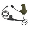 Picture of TSVISIONCORE Microphone & PTT for Walker's Razor Noise Cancelling Headphone Airsoft (Army Green)
