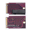 Picture of Suckoo for Rog Ally Pocket PC 2280 Replacement 2230 SSD Expansion High Capacity Adapter Plate NVME M-Key NGFF M.2 PCIE 4.0 Gold Finger Adapter 90 Degree Pocket PC Internal Accessory Converter