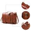 Picture of ECOSUSI Briefcase for Women Messenger Backpack PU Leather 14 inch Laptop Bag Satchel Computer Bag for College Business Travel