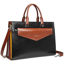 Picture of BOSTANTEN Briefcase for Women Laptop Tote 15.6 Inch Genuine Leather Handbag Work Bag