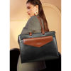 Picture of BOSTANTEN Briefcase for Women Laptop Tote 15.6 Inch Genuine Leather Handbag Work Bag