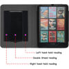 Picture of GOVTVA Stand Case for 7" Kindle Paperwhite 12th Generation 2024 / Signature Edition & Kindle Colorsoft Signature Edition 2024 Released Cover with Auto Sleep/Wake/Double Hand Strap (Black)