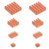Picture of GeeekPi 8PCS Copper Heatsinks for Raspberry Pi 5, Heatsinks CPU Cooler with Thermal Conductive Adhensive Tape for Raspberry Pi 5